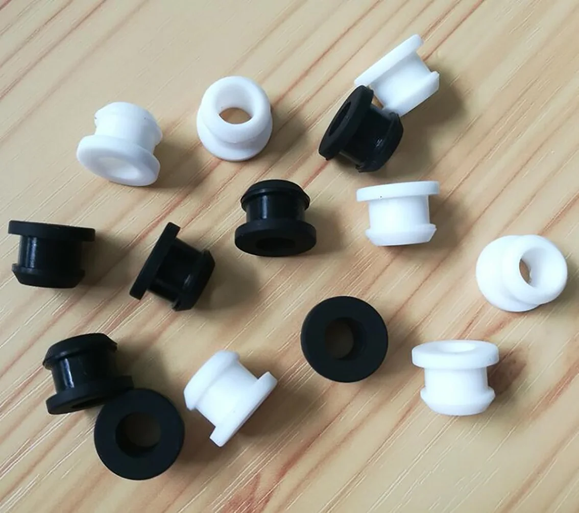 Silicone Rubber Grommet Plugs and End Caps