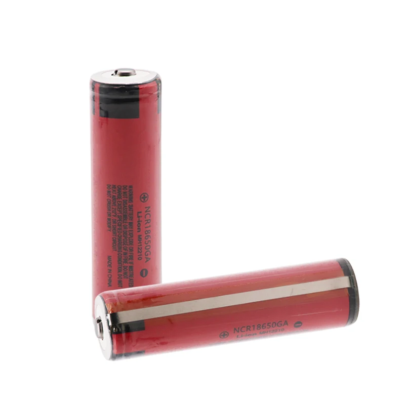Оригинальная 18650 GA 3 7 v 3500mah литиевая аккумуляторная батарея сварка с защитой (PCB)
