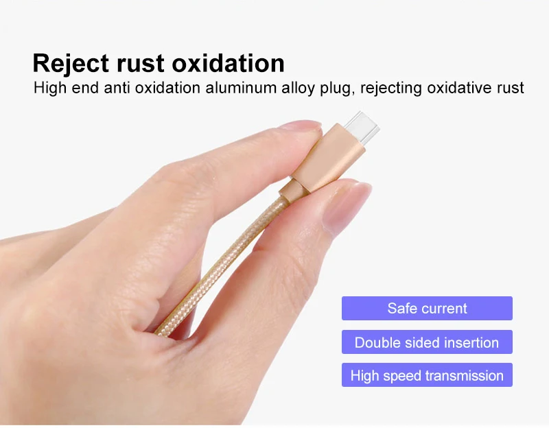 VOXLINK usb type-C кабель для быстрой зарядки usb c кабель type-c кабель для передачи данных usb-c для samsung S8 S9 Note 9 8 Xiaomi mi8 mi6 htc