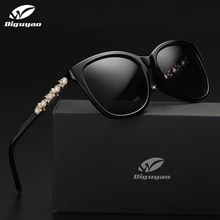 Женские солнцезащитные очки, Роскошные,, поляризационные, уф400, высокое качество, бриллиант, жемчуг, украшение, Ретро стиль, солнцезащитные очки для женщин, оттенки, Gafas De Sol