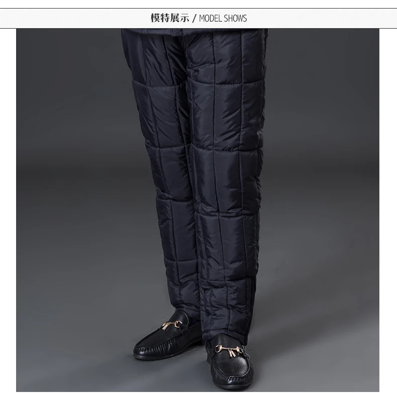Middle Aged And Elderly People Casual Cotton-padded Jacket Daddy Clothes Warm Inner Wearing Old Man Winter Cotton-padded Clothes