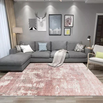 

Nordic Abstract Colorful Carpet Living Room Bedroom Area Rugs Sofa Coffee Table Study Room Carpets Office Decorative Floor Mats