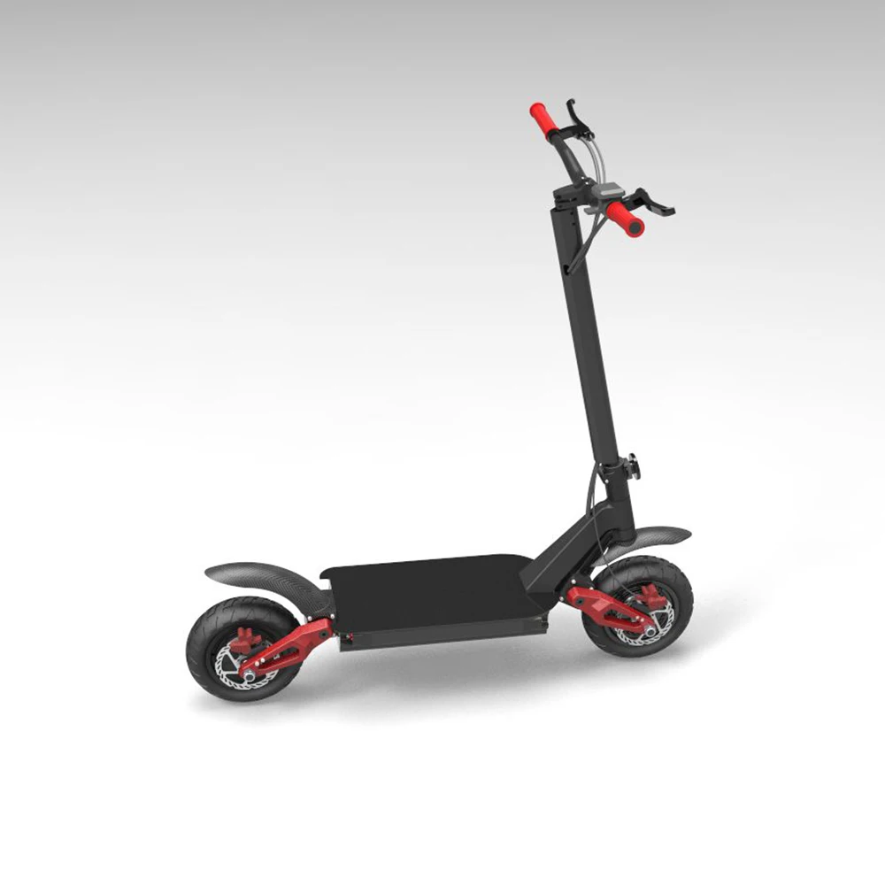 

E4-9 New 2019 EcoRider E Scooters 10 Inch Wide Wheel Electric Scooter 2000W For Adults