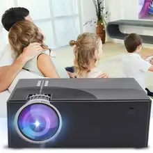 800x480 Portable Projector Miniature Home Cinema Theater Media Player EU Plug 90-240V