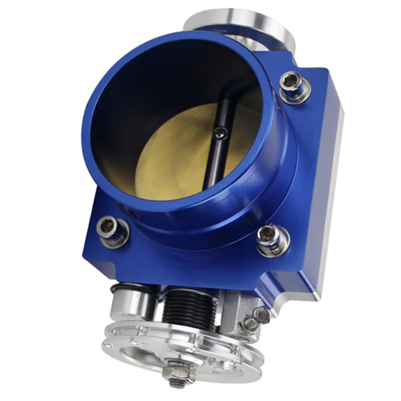 

New Throttle Body 70mm Throttle Body Performance Intake Manifold Billet Aluminum High Flow