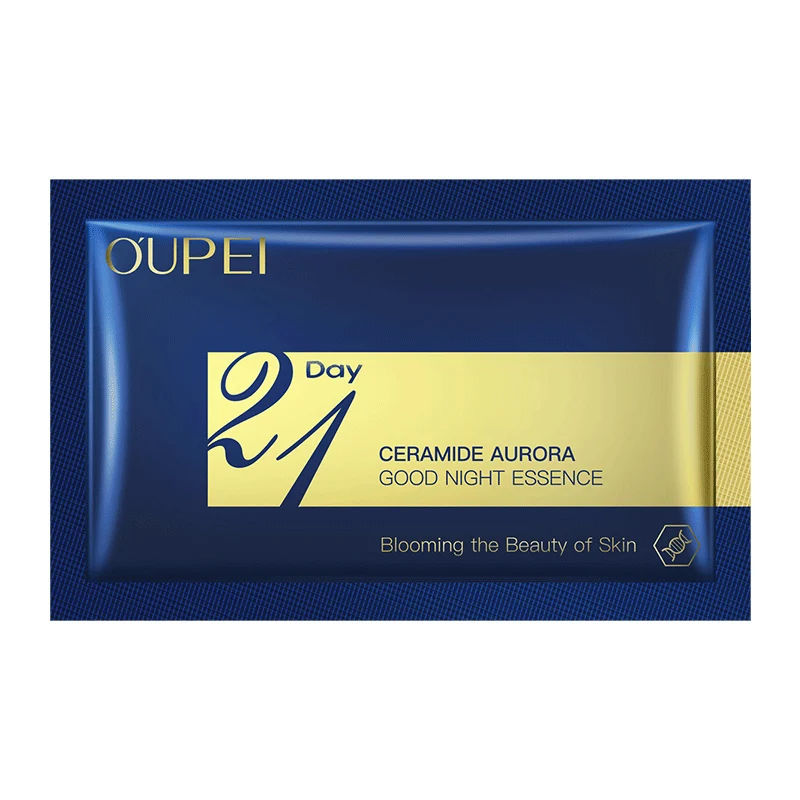 21 шт. Ceramide Aurora сыворотка Good Night Essence Сыворотка для лица Успокаивающая Увлажняющая увлажнение с осветляющим эффектом Усадочные поры кожи уход