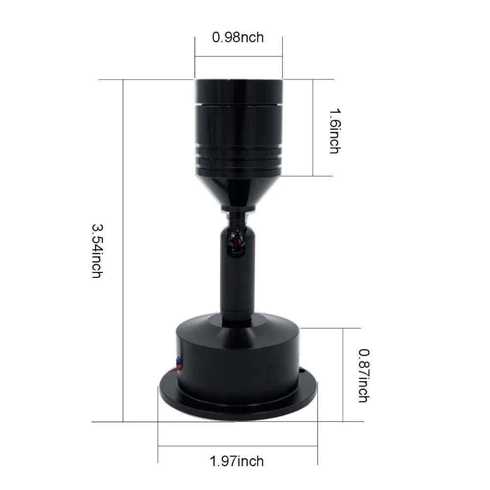 

Reading Lights Black, Flexible Gooseneck Lamp LED 3W 3000K Wall Mounted 240V With Switch For Bedrooms Living Room Indoor Lo