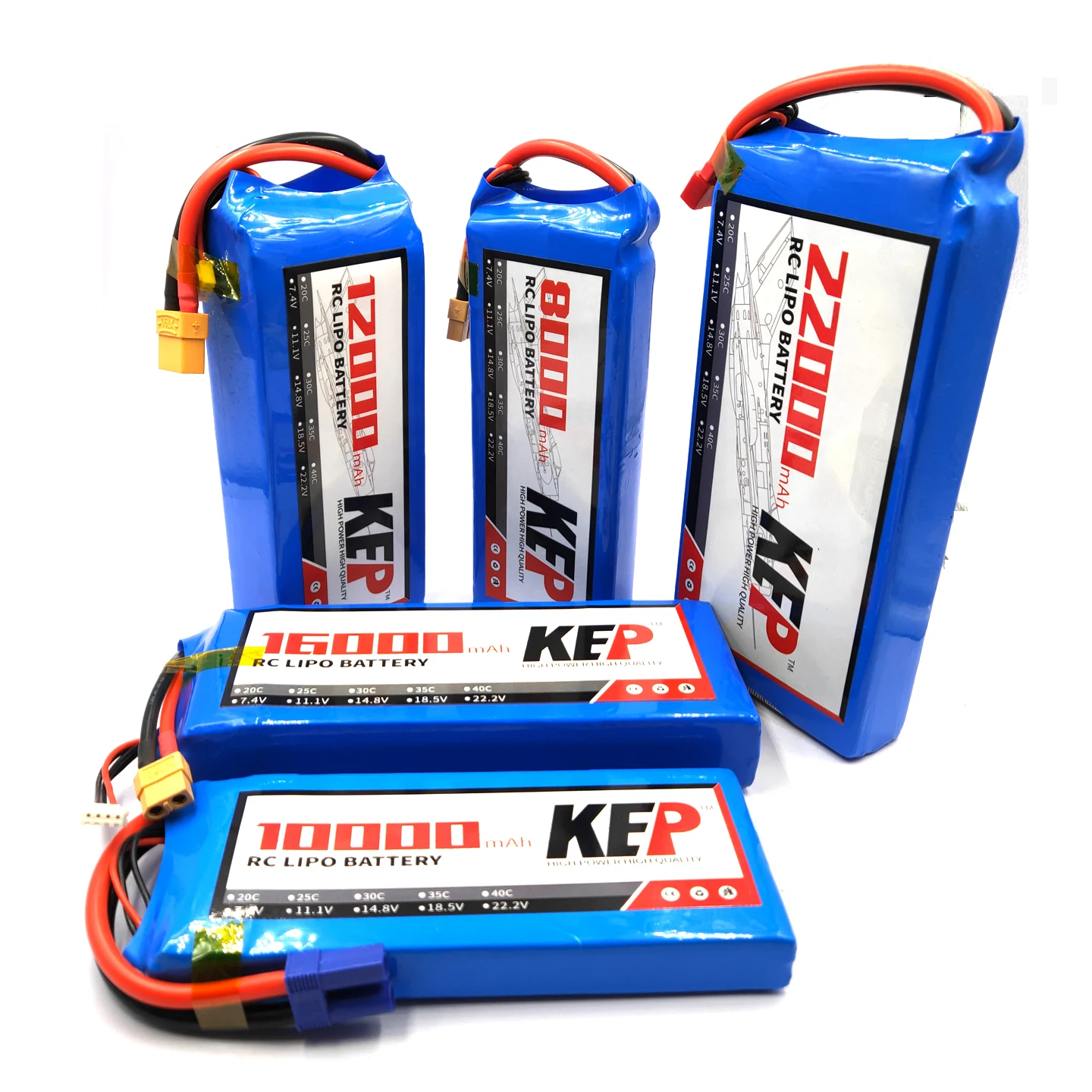 1 шт., 2 шт., 4 шт., 6 шт., 8 шт., 10 шт., RC lipo аккумулятор, 22,2 в, 16000 мА/ч, 25C, литий-полимерные аккумуляторы для самолета, XT60 T штекер