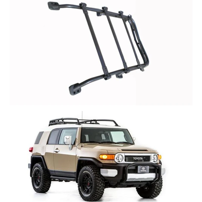 Багажник на крышу для TOYOTA FJ CRUISER 2007 2020 багажные стойки бар высокого качества из