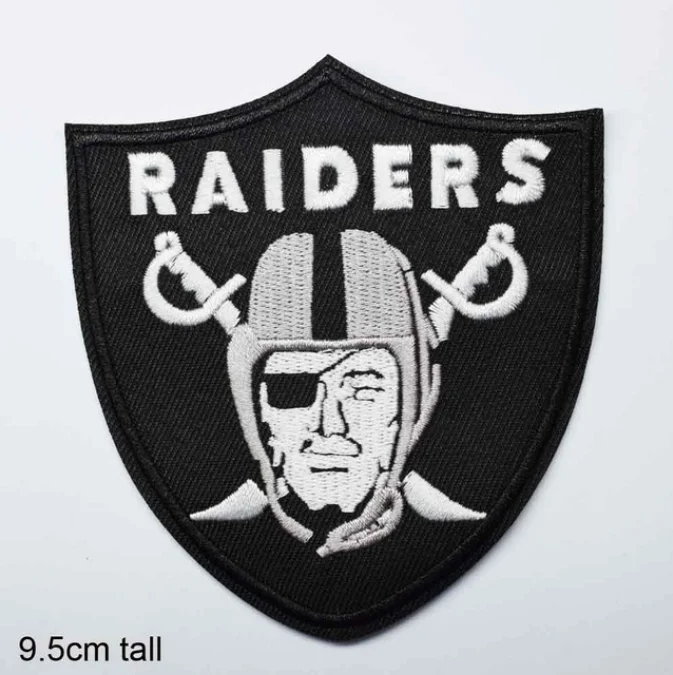 Baseball Lovely Girls Iron On Embroidered Football Las Vegas Oakland Clothes Raiders Patches For Clothing Wholesale Steel | Дом и сад