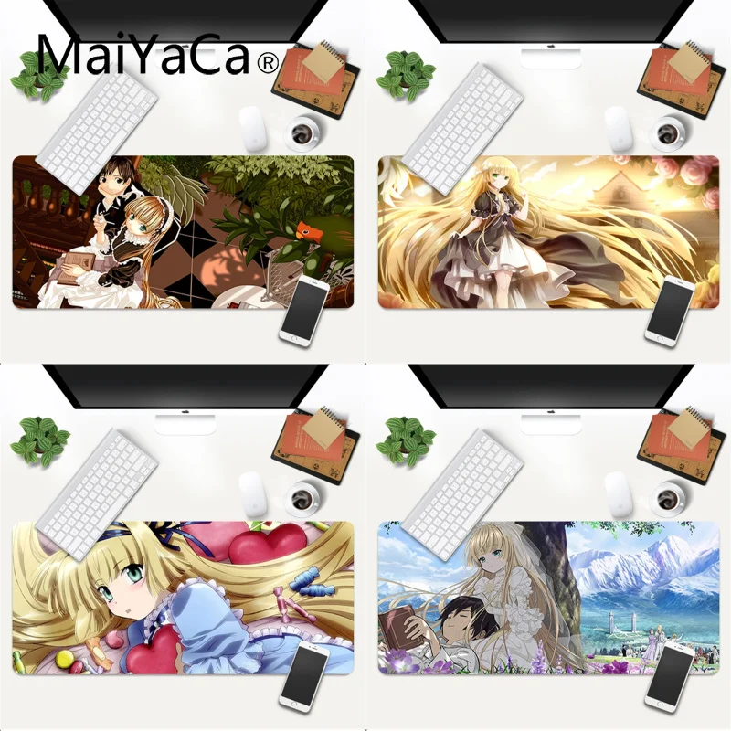 

Funny Vintage Cool Gosick Rubber Mouse Durable Desktop MousepadÂ Gaming Mouse Mat xl xxl 800x300mm for Lol world of warcraft