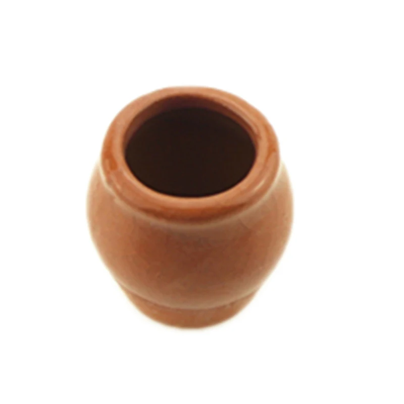 Miniature Ornament Dollhouse Mini Ceramics Flowerpot for Doll House Decoration Accessories Simulation Furniture Flower Pot