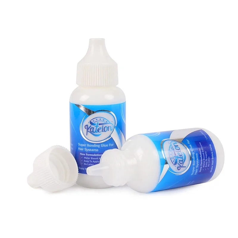 

1.3 Oz 38ml Katelon White Lace Wig Glue WaterProof Wig Bonding Glue Invisible Adhesive For Lace Wig/Toupee