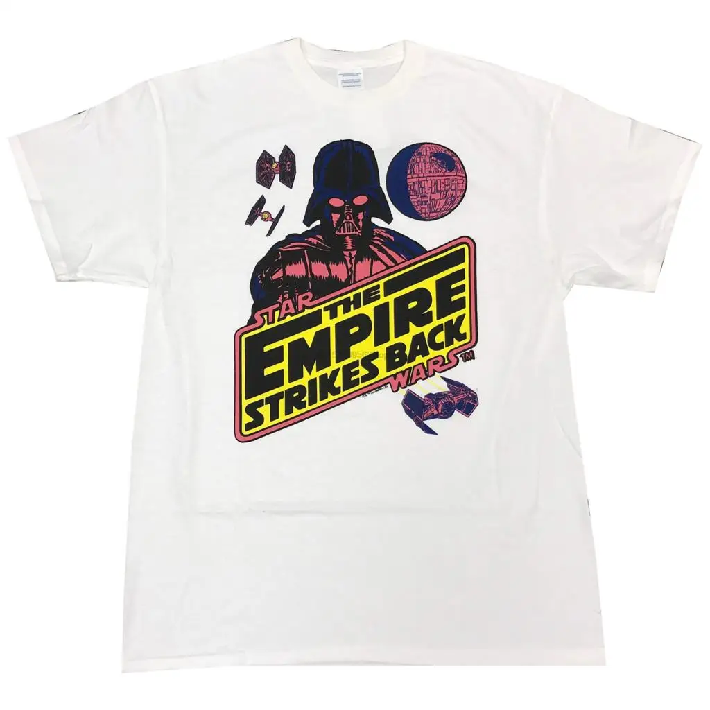 Empire stricks Back Дарт Вейдер комиксы искусство винтажная рубашка мужская