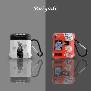 

AirPods1 2 3 Pro Headphones Covers zhi long Daisy Waist Apple Headset airpods case