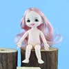 1/12 16cm ob11 Dolls Toys Mini Cute BJD Baby Smile Girl Doll Naked Nude 13 Movable Jointed Body Dolls Toy for Girls Gift ► Photo 1/6