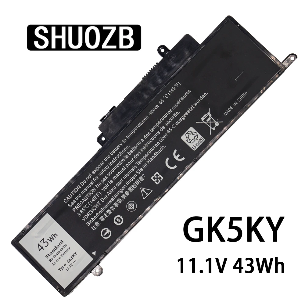 SHUOZB Новый GK5KY Аккумулятор для ноутбука 11 1 В 43WH Dell Inspiron 13 7000 серии 7347 7348 7352 04K8YH INS 3147