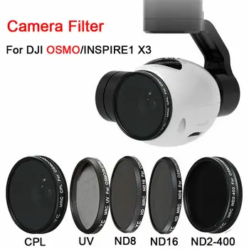 

Cranberry UV/CPL/ND2-400/ND8/ND16 Camera Filter Fit For DJI OSMO/INSPIRE1 X3