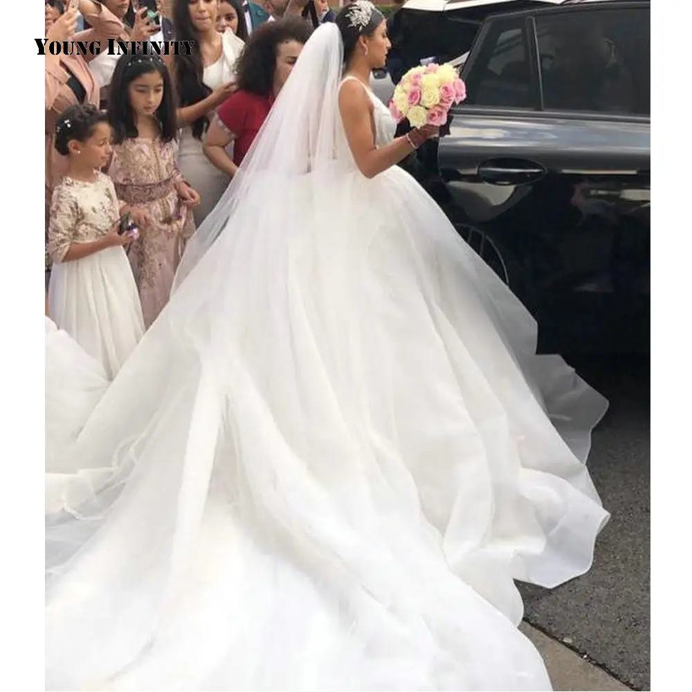 Распродажа бальное платье свадебное модель 2020 блестящая белая официальная