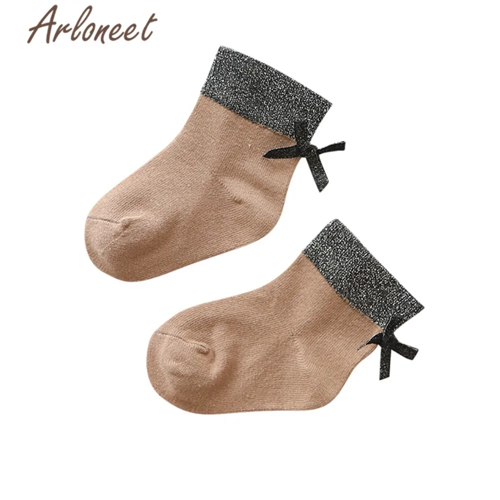 ARLONEET/Носки для новорожденных Нескользящие удобные хлопковые носки для девочек и мальчиков г., осенне-зимние носки для мальчиков кроссовки
