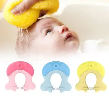 

New Animal Octopus Shampoo Baby Shower Cap Adjustable Bathing Bath Protect Hair Wash Water Resist Cap Children Hats Infant