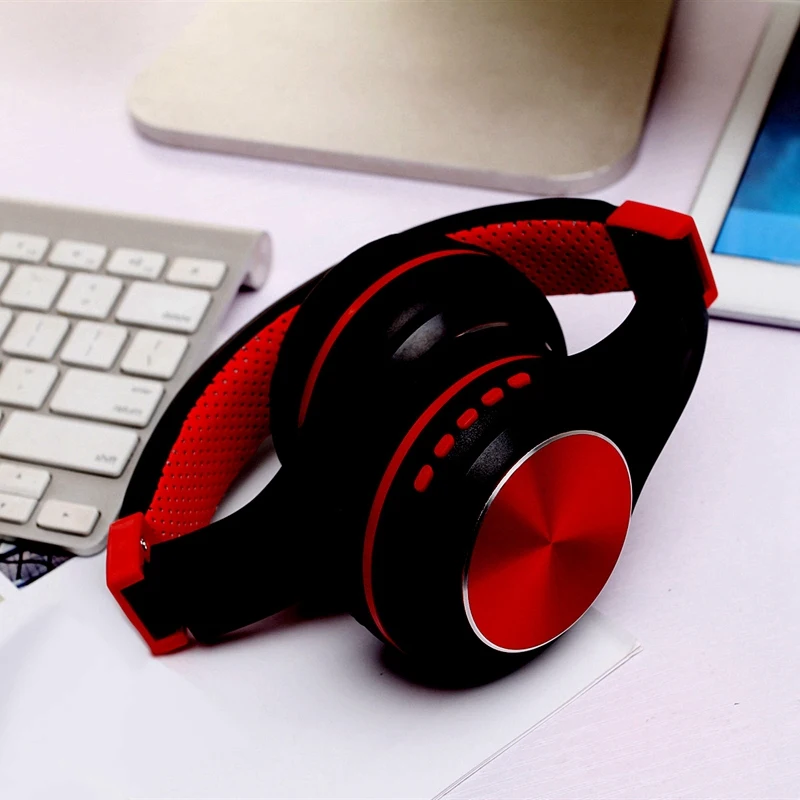 BESTTrue Беспроводные стерео Bluetooth V5.0 наушники Поддержка TF карты MP3 Play Складные портативные наушники для звонков спортивные HIFI музыка Hea