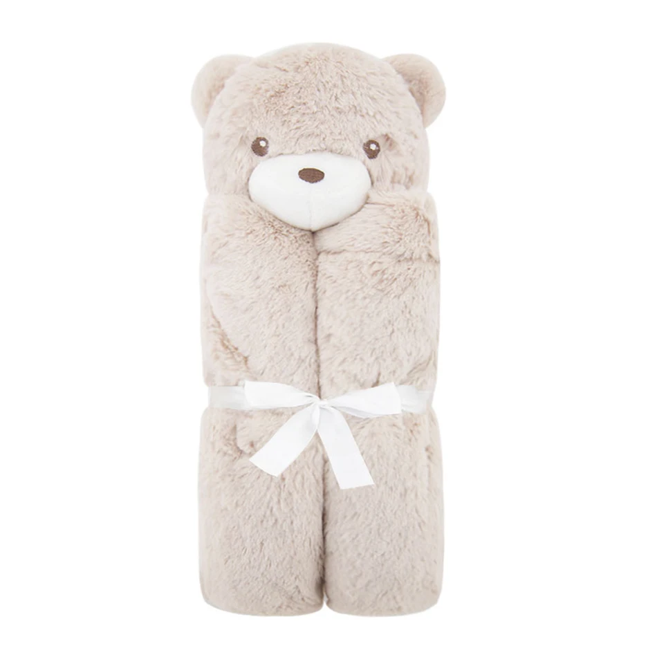 Honeyzone Baby Towel Newborn Kocyk Bambusowy Dla Dziecka Aden Anais Cute Sheep White Baby Blankets Newborn Couverture Bebe