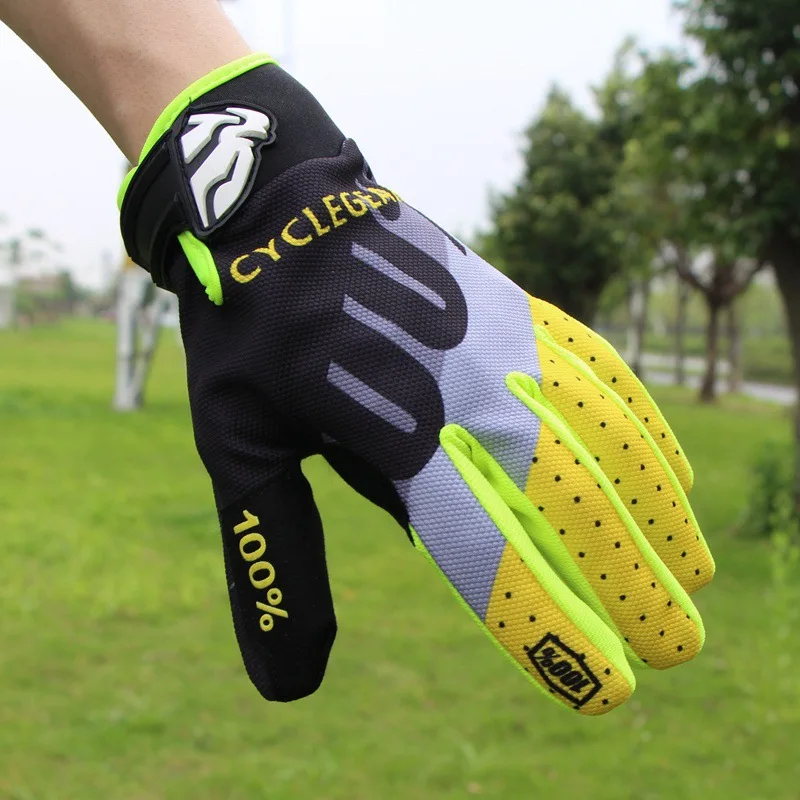 Стиль cyclegear мотоциклетные перчатки для езды на открытом воздухе по бездорожью локомотив полный палец игры сенсорный экран перчатки