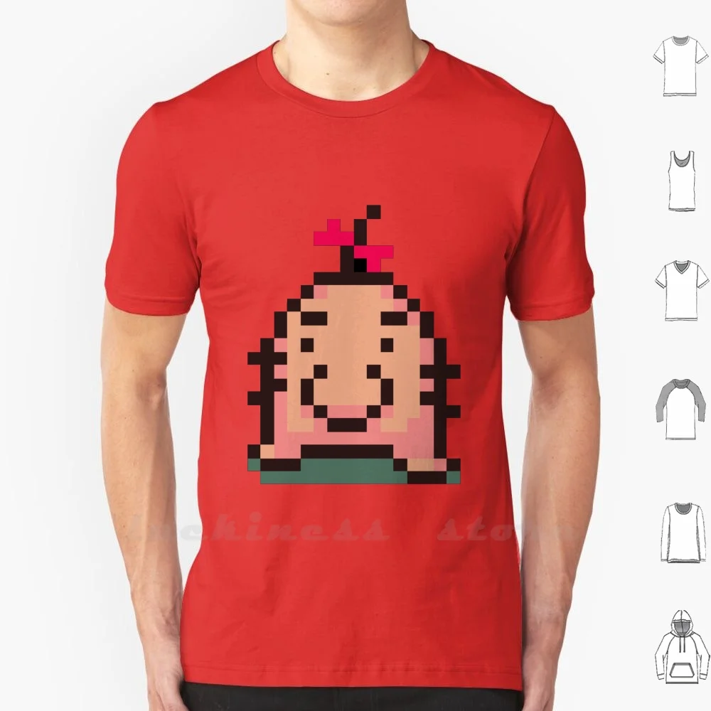 Ness Mr. Saturn Shirt T Shirt 6Xl Cotone Big Size Mother 2 Earthbound Ness Mr Saturn Super Smash Bros Sm4Sh