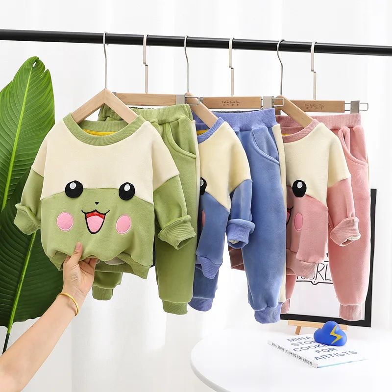 Детская одежда Новинка 2020 года Сезон осень-зима Одежда для маленьких мальчиков и