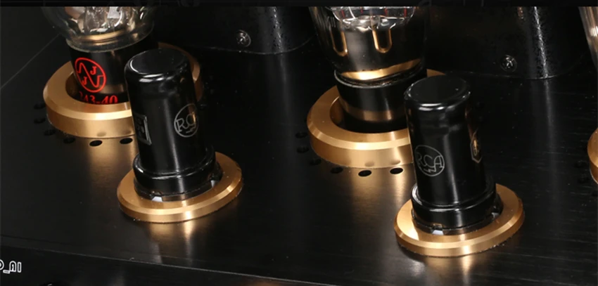 Маленькая точка A1 6SH7 вакуумная трубка декодер ES9038PRO DSD512 DAC декодирование Предварительный усилитель для наушников RCA 6SN7 JJ 2A3