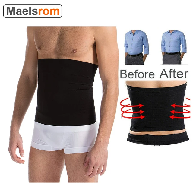 Men Slim Waist Trimmer Belt Beer Belly Fat Burner Tummy Control