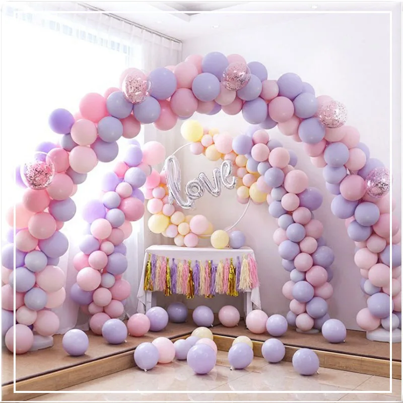 

Fashion 5 Inch Helium Balloons Round Candy Latex Color Pastel Balloons Party Decoration For Birthday Party Supply 30pcs/Lot