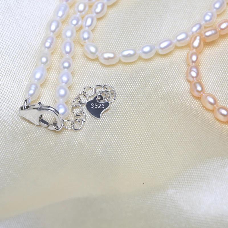 Женский Регулируемый браслет с рисовой жемчужиной 100%|Гибкие и жесткие браслеты| |