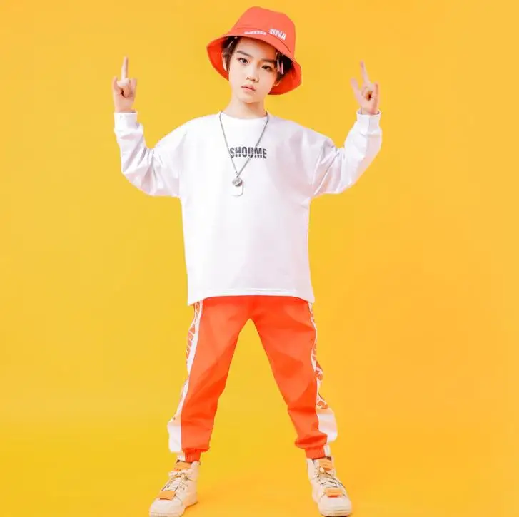 style 3 Комплект из двух предметов для девочек, детские укороченные топы и штаны-шаровары, Детская Одежда для танцев в стиле хип-хоп для девочек, костюм для джазовых танцев для 6, 8, 10, 12, 14 лет - Цвет: style 3