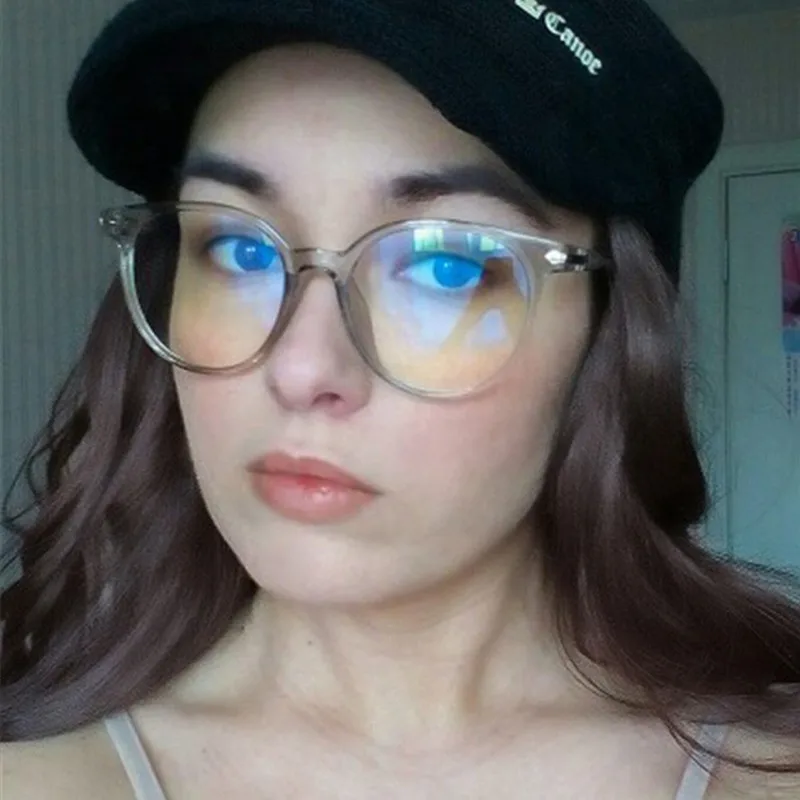 

Fashion Transparent Glasses Optical Glasses Frames For Women Cat Eye Glasses Frame Men Eyeglasses Eyewear Frame Oculos