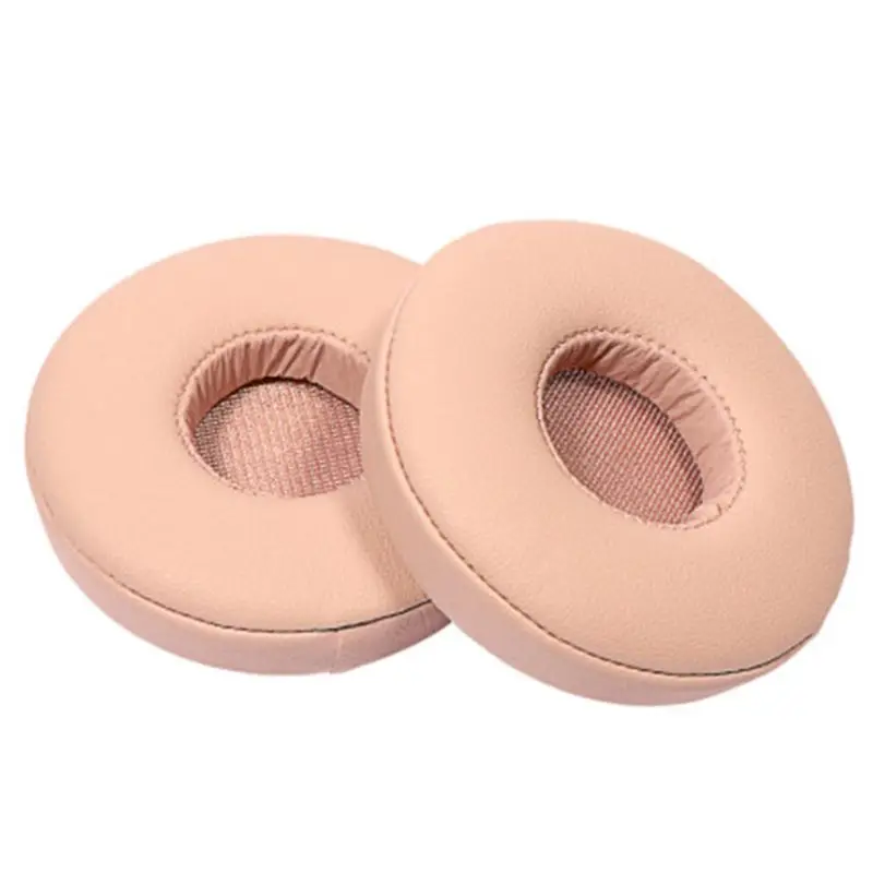 2PCS Durable Leather Earpads Replaced Ear Pads Cushions Cover for SN OY WH H810 Bluetooth Headphones