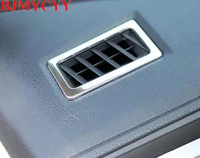 BJMYCYY для Toyota corolla автомобильные наклейки из нержавеющей стали высокое положение кондиционер на выходе украшения с блестками