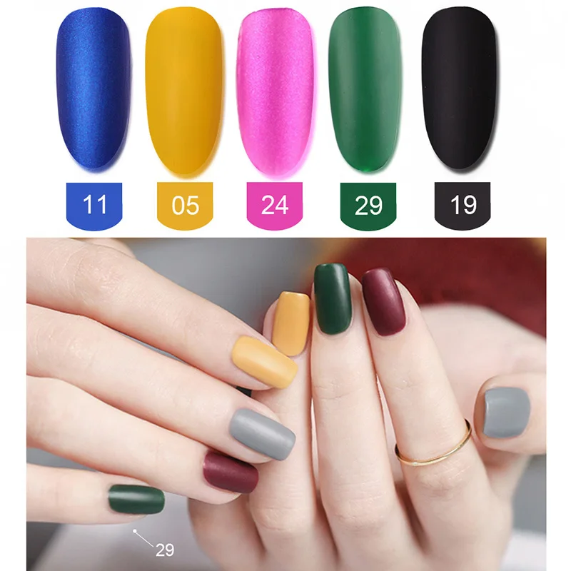 Матовый экологически чистый гладкий лак для ногтей|Лак ногтей| |