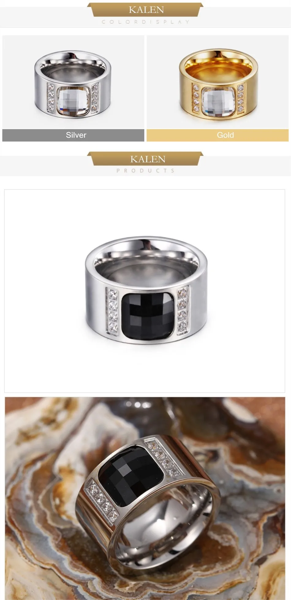 Новинка, кольца серебряного цвета, нержавеющая сталь, Anillo Hombre Femme, размер 6-9, стразы, Дешевые вечерние кольца для помолвки, аксессуары, подарки