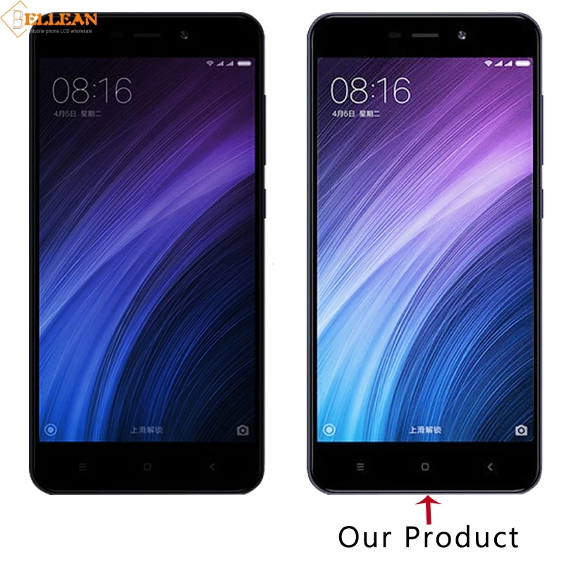 Акция Catteny 5,0 дюймов lcd для Xiaomi Redmi 4X lcd дисплей кодирующий преобразователь сенсорного экрана в сборе 4X дисплей с рамкой