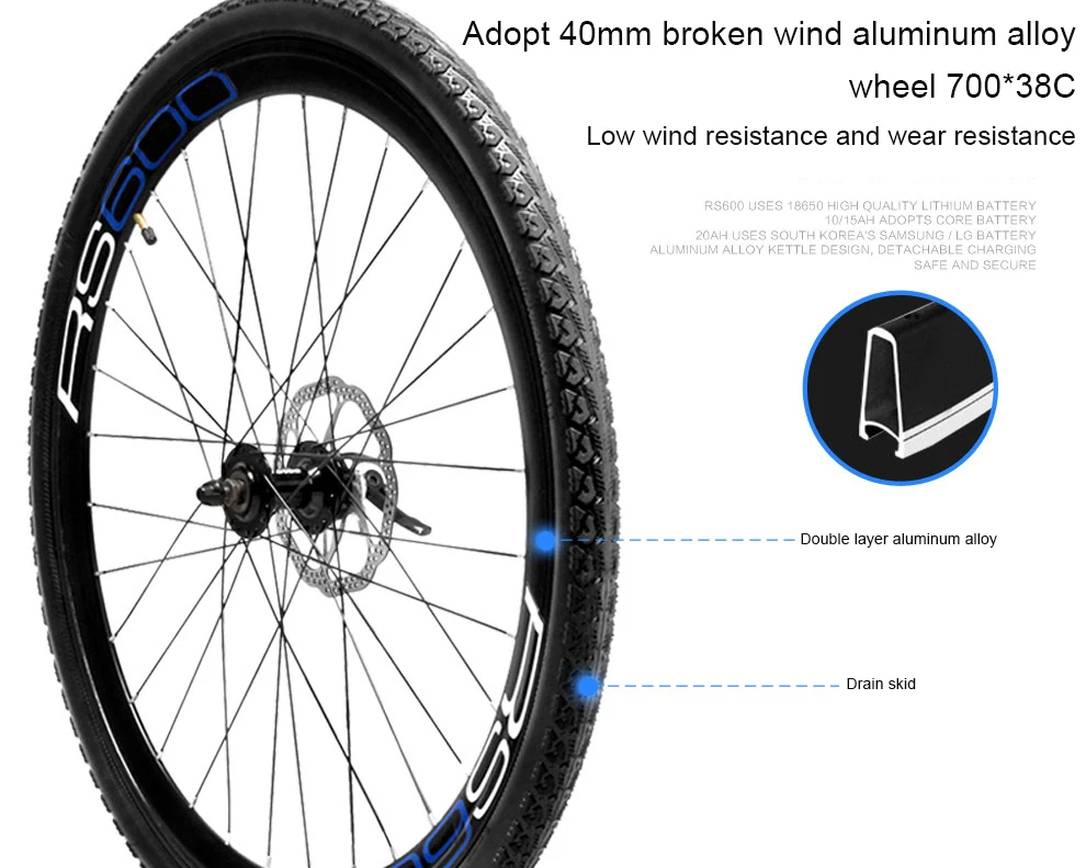 Top 700c electric road bicycle 300w 36V lithium battery Road race electric bike hybrid mode ebike ROAD BIKE leisure electric cycling 11