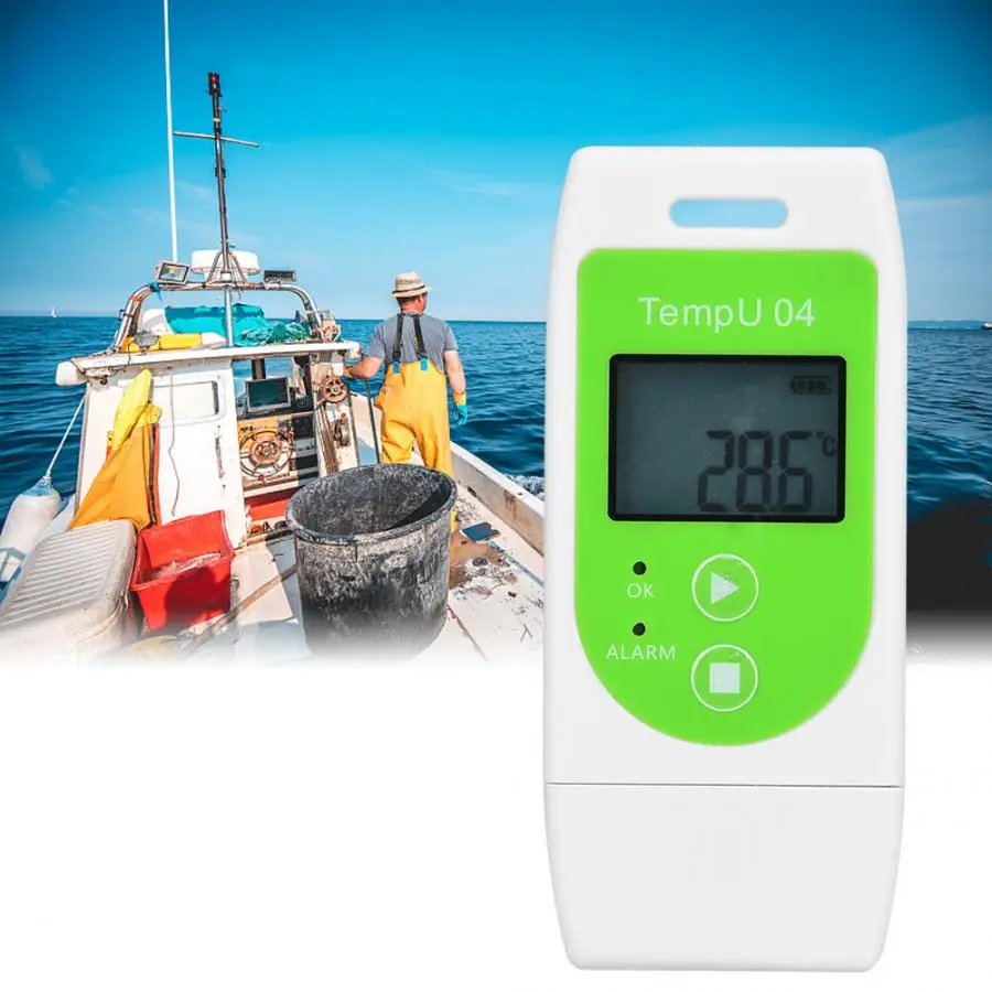 Гигрометр TempU04 PDF USB Регистратор данных температуры многоразовый Регистратор температуры и влажности цифровой термометр