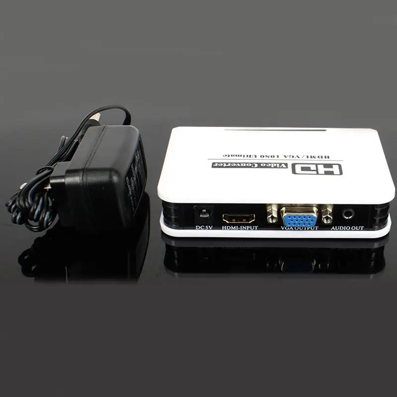 HDMI к VGA конвертер HD XBOX360 PS3 PS4 к монитору адаптер HD