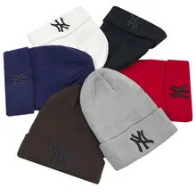 От производителя, вязаная шапка из хлопка NY, шапка для взрослых, мужские теплые головные уборы, женские вязаные модные головные уборы, пара кофейных зимних головных уборов