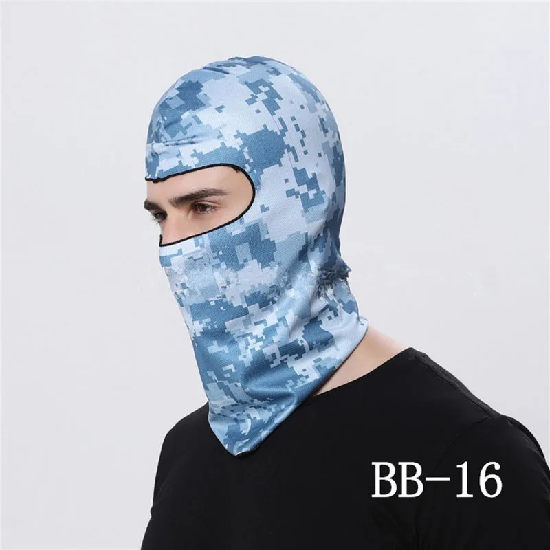 H334 BB-16 Открытый Велоспорт Балаклава анфас маска велосипеда для езды на велосипеде езда спорт Сноубординг шлем лайнер тактический Пейнтбол Шляпа Кепки - Цвет: H334 BB-16