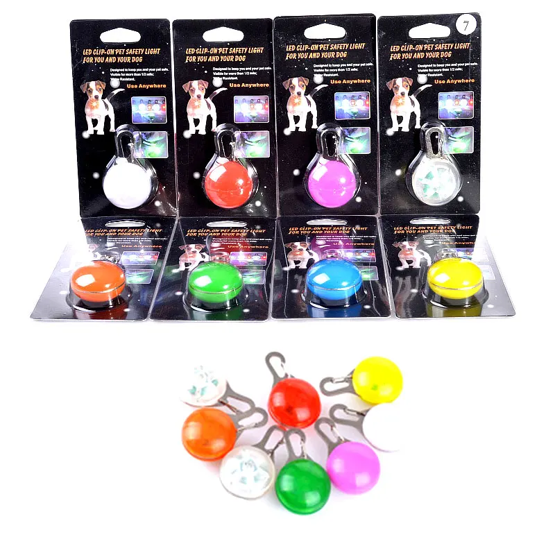 Для собак для безопасности в ночное время мигающая LED светильник собаки ошейник