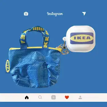 

Cute Woven bag silicone soft Cover for Samsung Galaxy Live Bluetooth Earphone Case for Samsung Galaxy Hard shell buds+ Key-bag