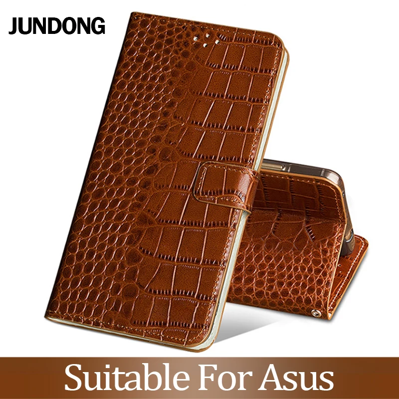 

For Asus Zenfone 3 4 5 5Z 5 Lite Max M2 ZB633KL ZB634KL Case Cowhide Luxury Card slot wallet phone flip cover