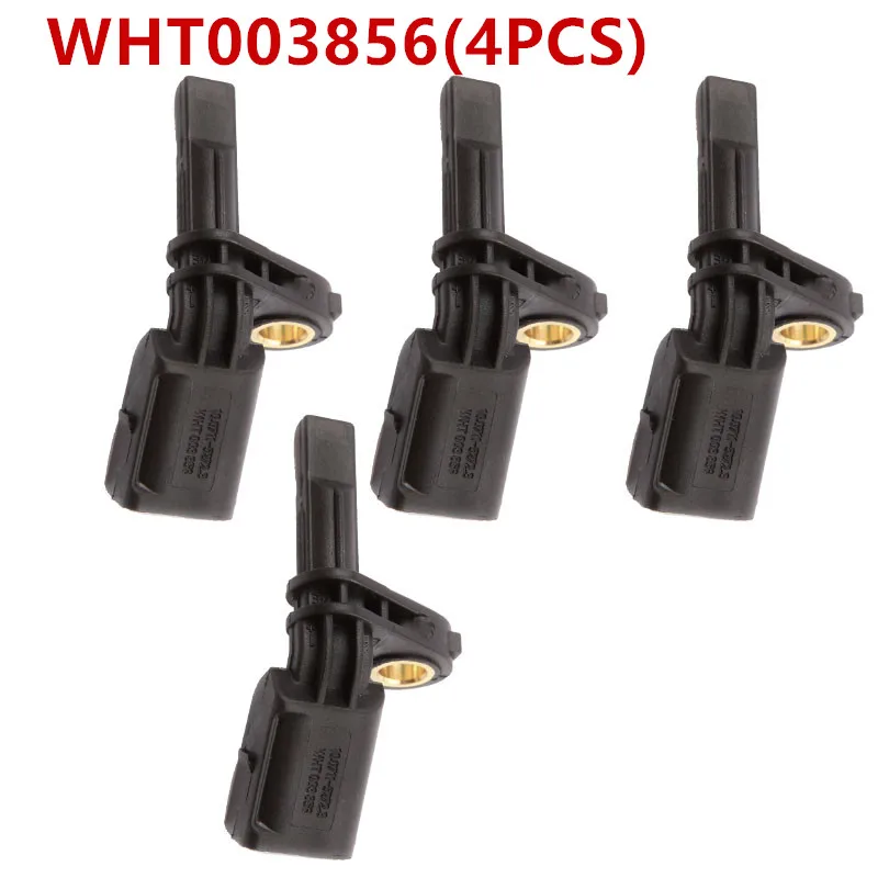 4PCSWHT003856 4 шт. ABS Датчик скорости WHT003856 WHT003857 для A3 S3 Q3 TT Passat B6 B7 Golf MK5 MK6 Eos Tiguan ABS сенсор s WHT003858 WHT003859 - Цвет: 4PCSWHT003856